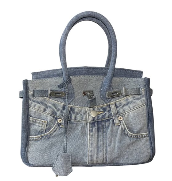 Image of Denim Handbag