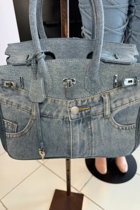 Image of Denim Handbag