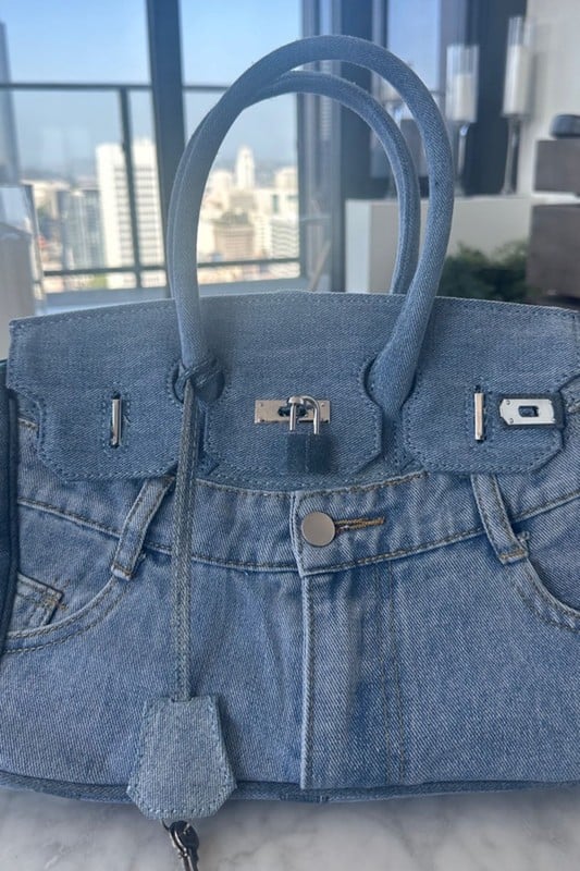 Image of Denim Handbag