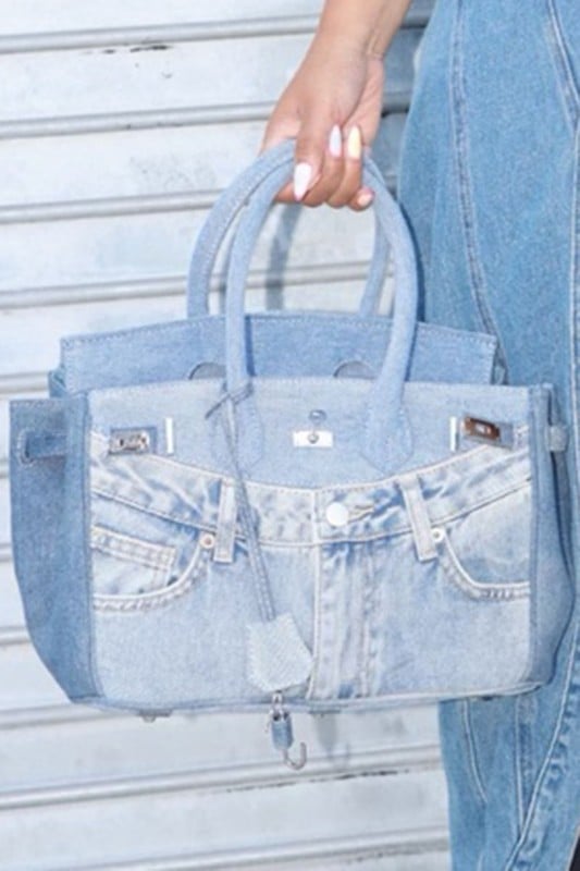 Image of Denim Handbag