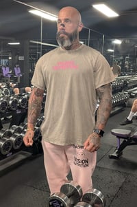 Image 1 of Vision Nutrition Oversized Acid Wash Tee