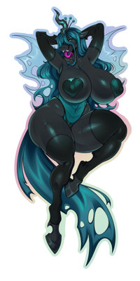 Buq Queen Holo Sticker