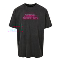 Image 2 of Vision Nutrition Oversized Acid Wash Tee