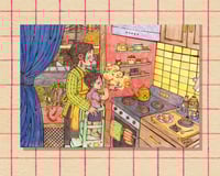 Cloud Watching From The Kitchen