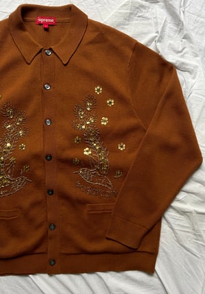 Supreme Beaded Appliqué Cardigan SS23 - Size L