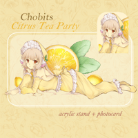 Chobits - Citrus Tea Party Acrylic Stand + Photocard [SHIPS MID DEC-JAN]