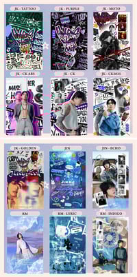 Image 3 of BTS PU card holder - Preorder