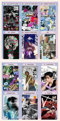 Image 4 of BTS PU card holder - Preorder