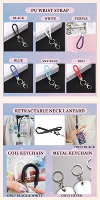 Image 5 of BTS PU card holder - Preorder