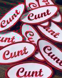 Image 1 of Cunt Name Tag 