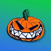 Image 1 of FleshEater Pumpkin Pin