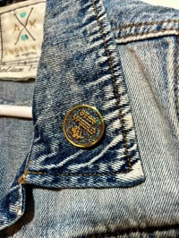 Image 2 of Stay Weird Glitter Pin 