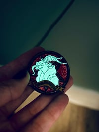 Image 3 of Krampus Pin | Glow in the Dark