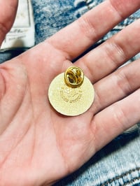 Image 3 of Stay Weird Glitter Pin 