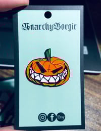 Image 3 of FleshEater Pumpkin Pin