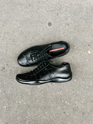 Prada 2000's Punch Holes Sneakers - Size 10