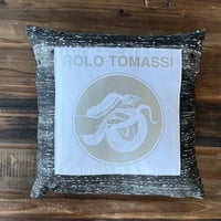 Rolo Tomassi Silver Serpent Cushion