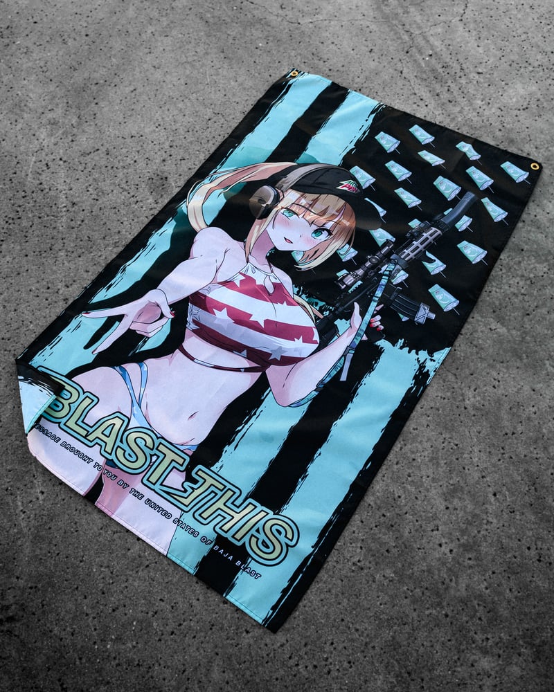 Image of United States Of Baja Blast Flag