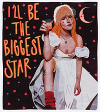 Biggest star 8x10 print 
