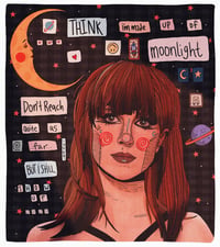 Moonlight 8x10 print 