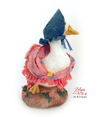 Image 2 of 🦢₊✧ Beatrix Potter ‘JEMIMA PUDDLE-DUCK’ ♡₊˚ 🦢 – Papier-mâché OOAK sculpture