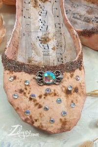 Image 4 of 🩰 ‘Ballerina shoes’ 🩰 – Papier-mâché OOAK sculpture