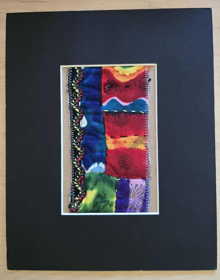 Fiberart  mixed media Image 2