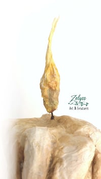 Image 4 of 👻🕯️😱“Catcher of fears”😱🕯️👻 – Papier-mâché sculpture (36x9cm)