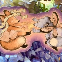 Image 1 of Fairy Fox Sticker