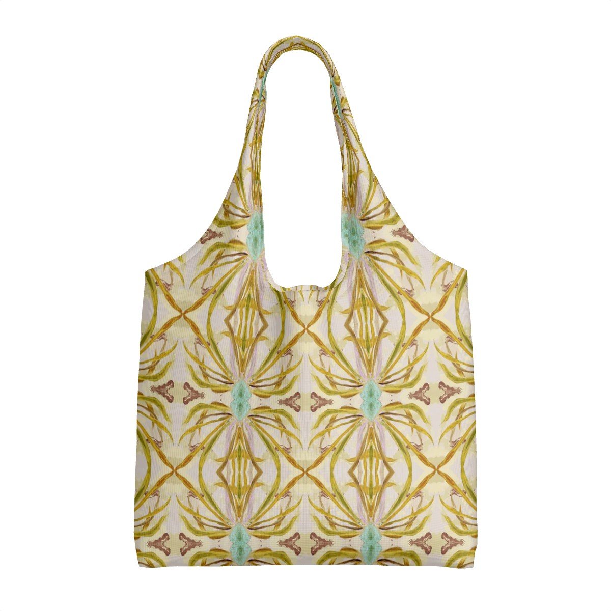Image of Echinacea Moss Waterproof Grocery Tote