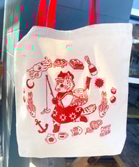 Image 2 of Fisher Cat Tote Bag