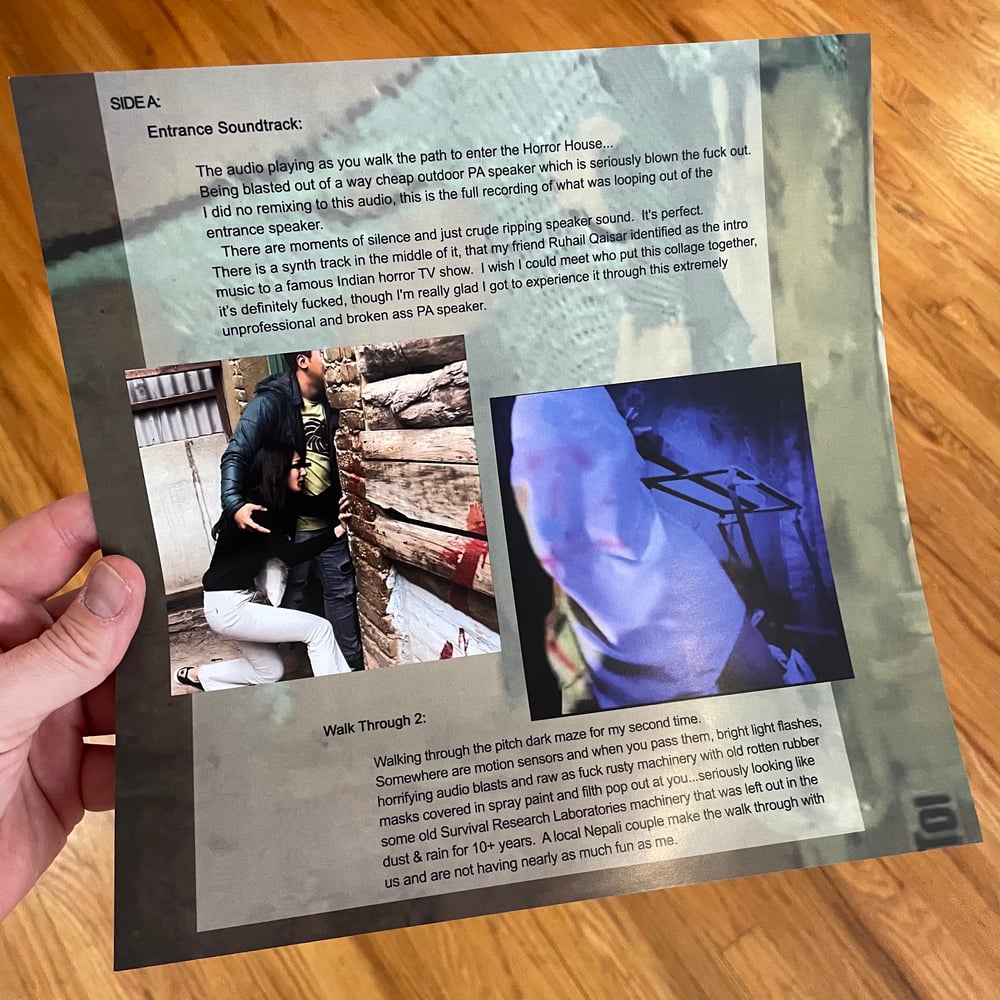 Aaron Dilloway - Bhoot Ghar LP (Psychic Sounds)