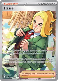 Hassel - 205/167 - SV06: Twilight Masquerade - Near Mint