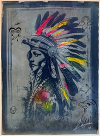 Image 3 of Daughter, Cyanotype Studies