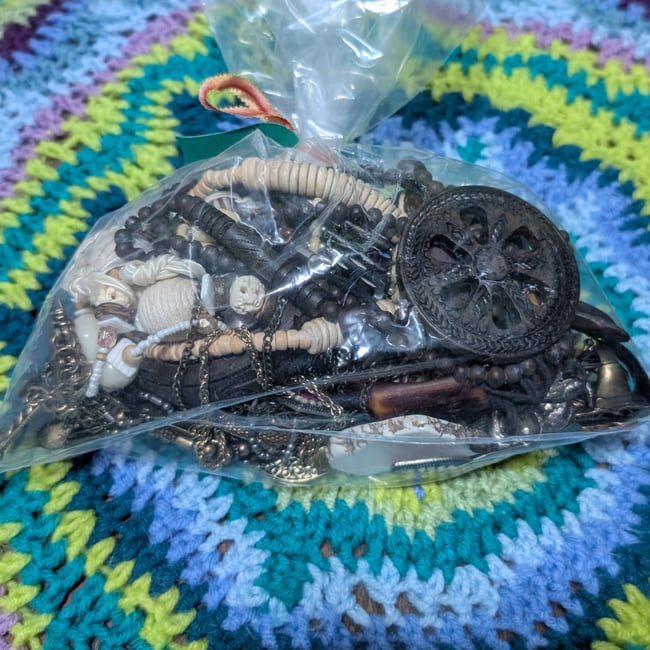 Mid Century Modern MCM Groovy Jewelry Mystery Grab Bag #2