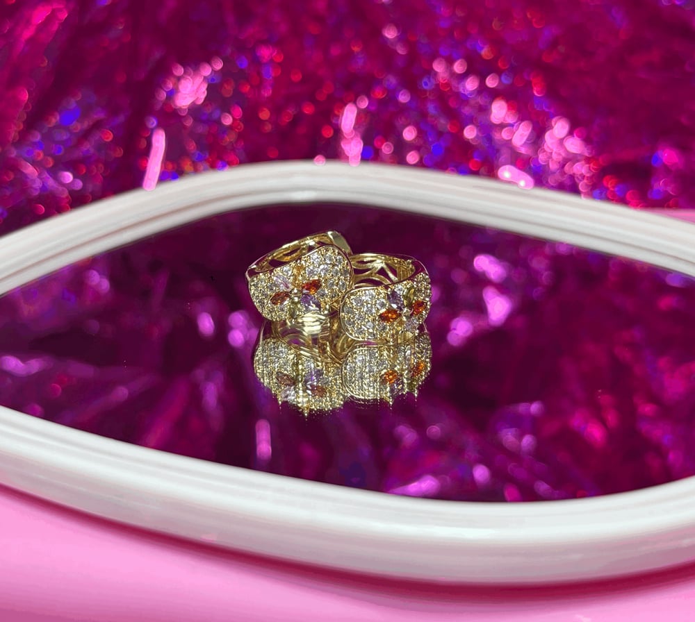 Image of Marigold Earrings/ Aritos Marigold