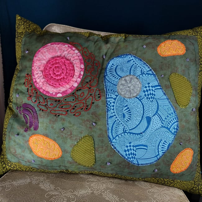 Plant Cell Pillow