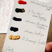 Image 4 of 1 x Ready-to-Paint A5 Card + Dot Card + Sample card • Cats