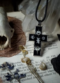 Image 4 of Snake Vertebrae Cross Pendant