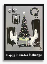 Image 1 of Haunted Holidays! Holiday Card Set