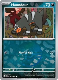 Houndour (Poke Ball Pattern) - SV: Prismatic Evolutions - Near Mint