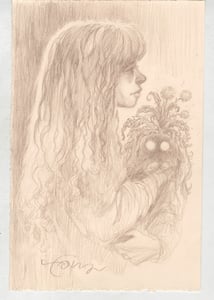 Image of Girl with Dandelion Eyes