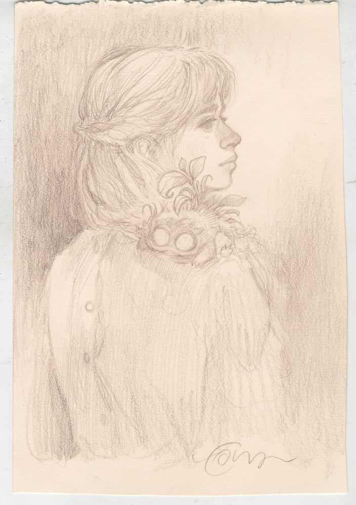 Image of Girl and Little Bramble I