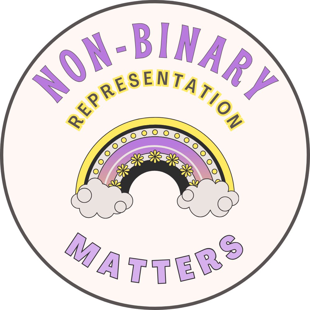 Image of Non-binary Representation Matters sticker
