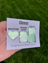 Image 4 of Clover Half Pan Watercolor From the Spring Fever Palette