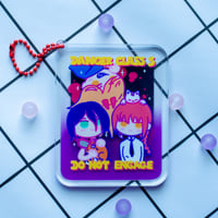 Image 3 of Dandadan & Chainsaw Man Liquid Glow-in-the-dark Sand Charms