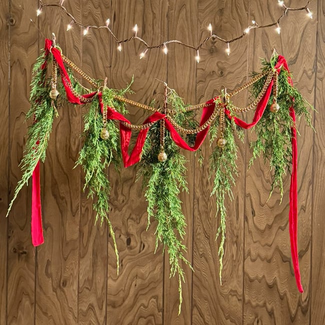 Heirloom brass garland