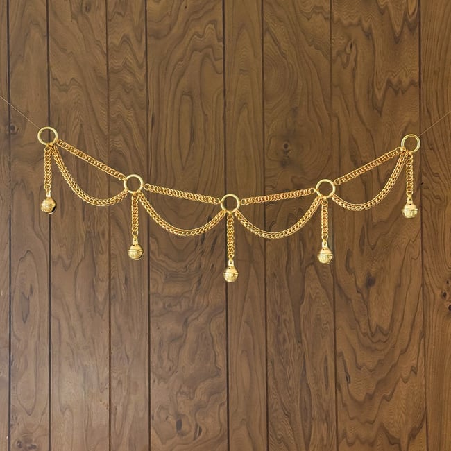 Heirloom brass garland