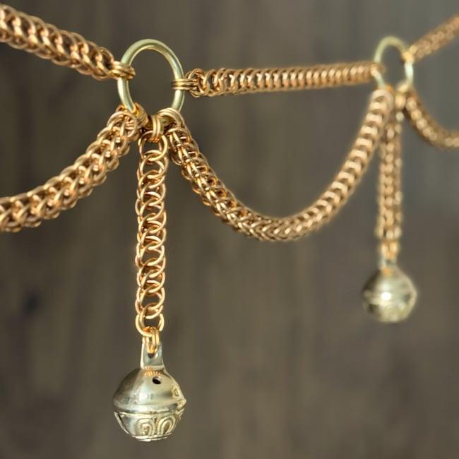 Heirloom brass garland