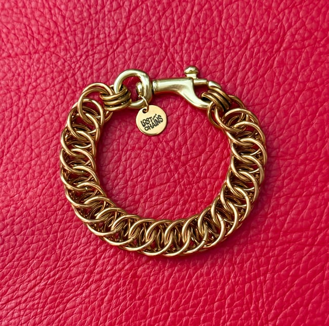 Brass Half Persian bracelet
